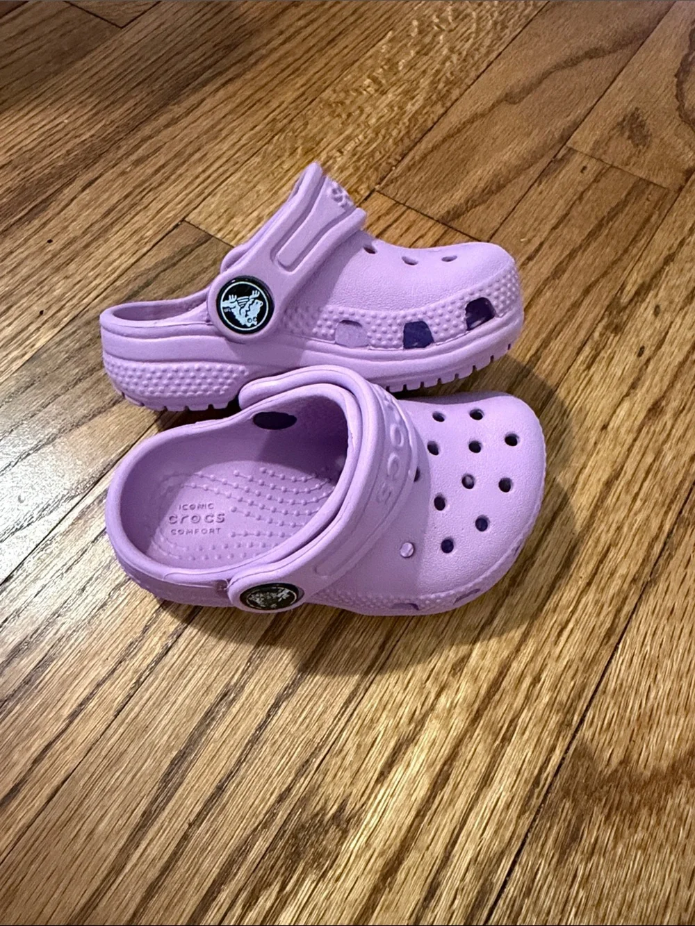 CROCS Kids Classic Clog in Lavender Purple